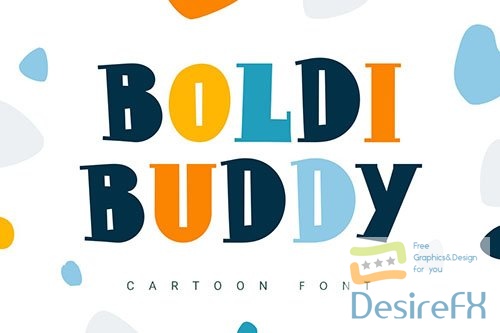 Boldi Buddy | cartoon font