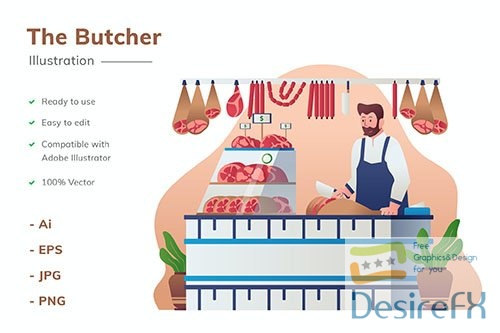 butcher-illustration