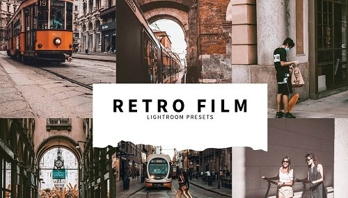 CreativeMarket - 10 Retro Film Lightroom Presets 5787567