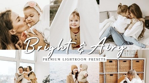 CreativeMarket - Bright Natural Lightroom Presets 5799653