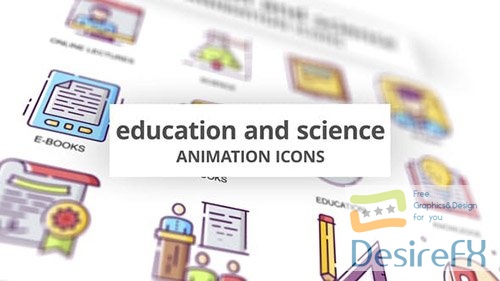 Education & Science - Animation Icons 30885358