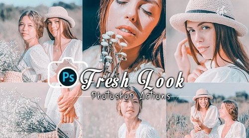 Fresh look Effects Photoshop Actions