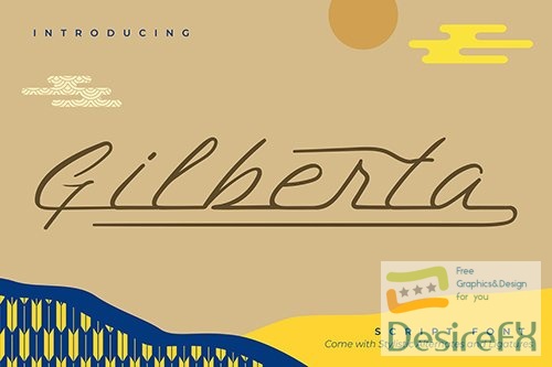 Gilberta | Script Font