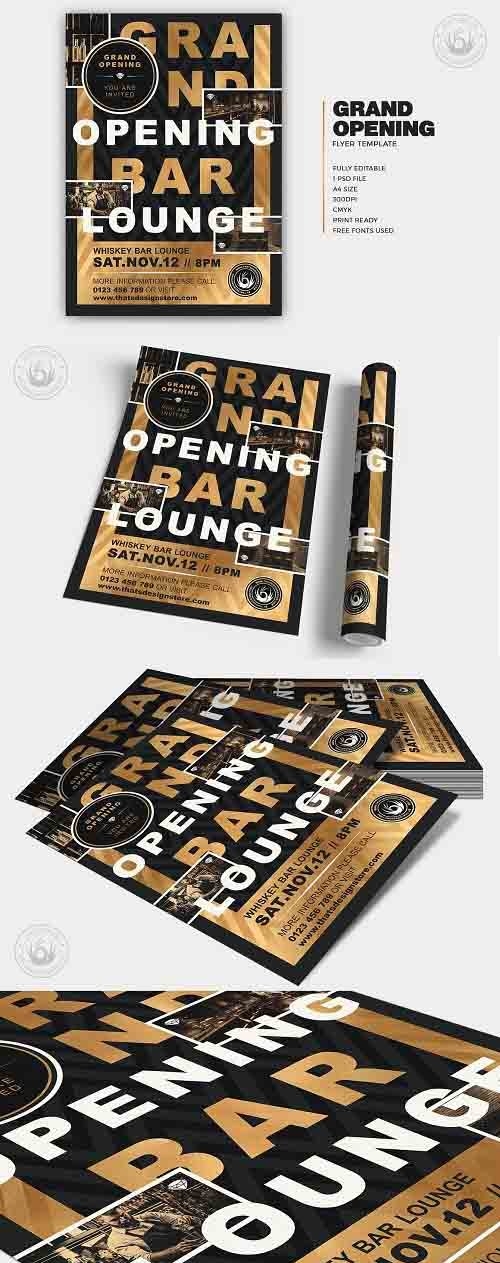 Grand Opening Flyer Template V4 - 5988271