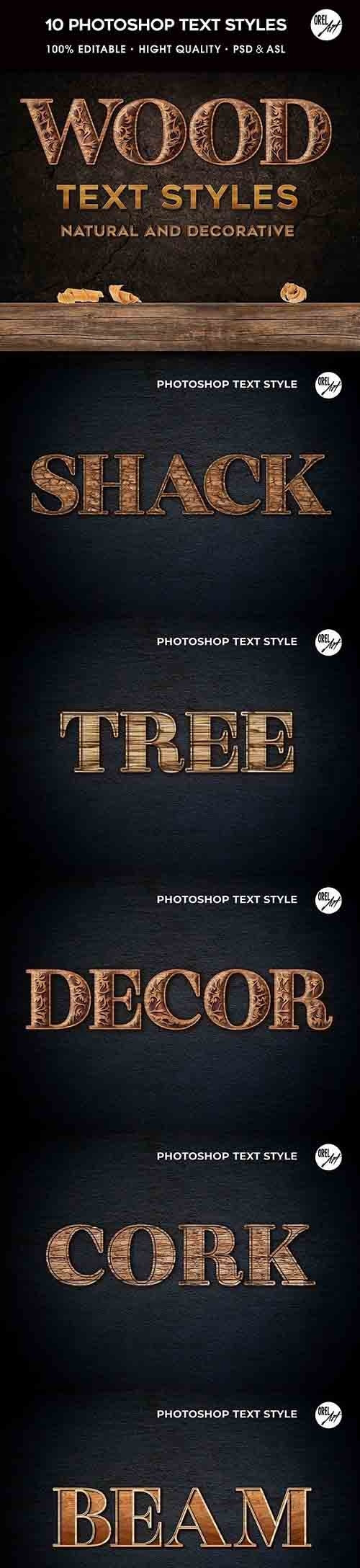 GraphicRiver - Wood Photoshop Styles 30366448