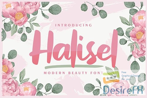 Halisel | Modern Beauty Font