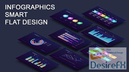 Infographics smart flat design 23493675