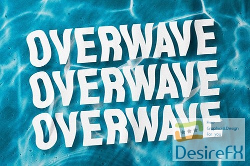 Overwave - Display Sans