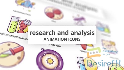 Research &amp; Analysis - Animation Icons 30885420