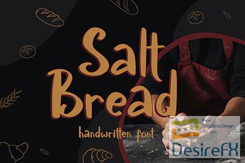 Salt Bread - Handwritten Font