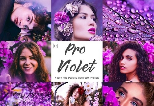 10 Pro Violet Mobile And Lightroom - 1290093