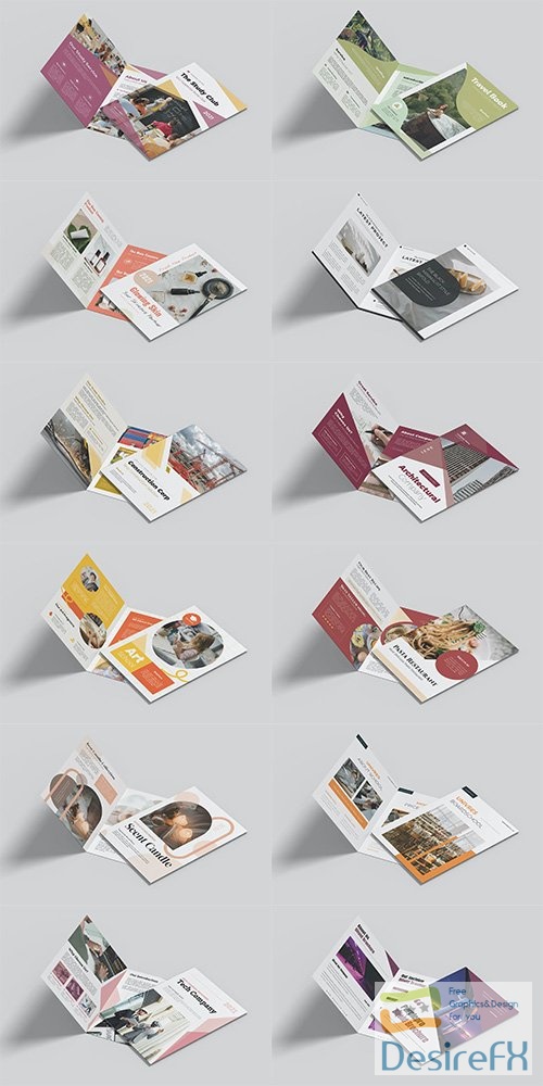 12 Bifold Brochure Pack