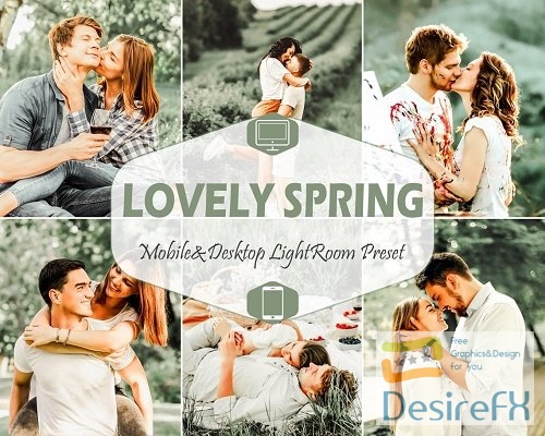 12 Lovely Spring Mobile &amp; Desktop Lightroom Presets