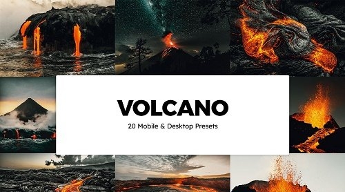 20 Volcano Lightroom Presets & LUTs - 6024570