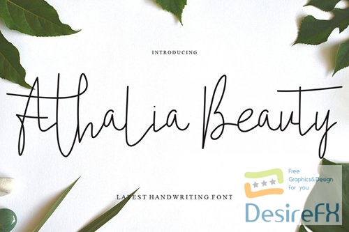 Athalia Beauty Font