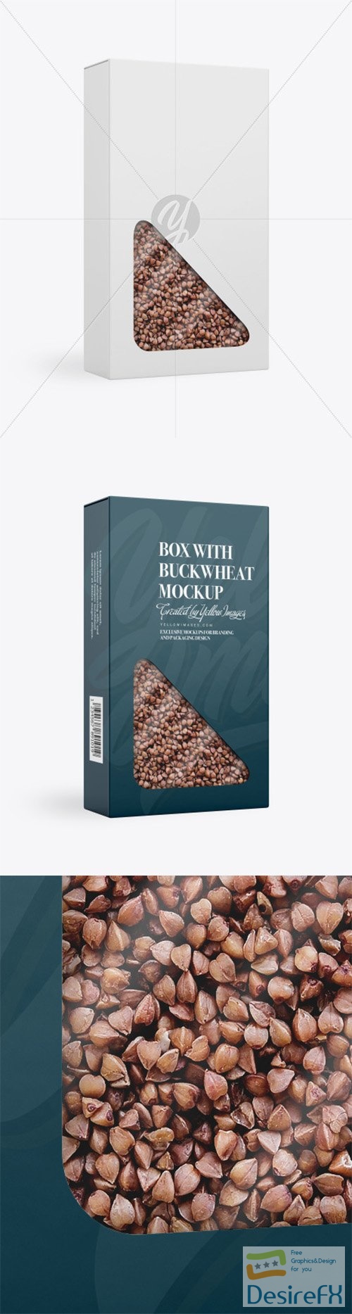 Box with Buckwheat Mockup 78390 TIF