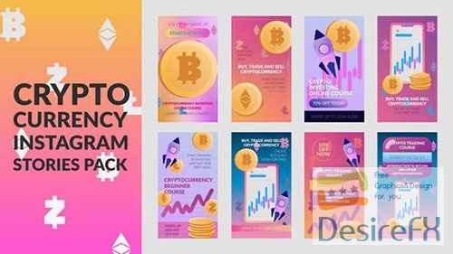 Cryptocurrency Stories Pack 31516856