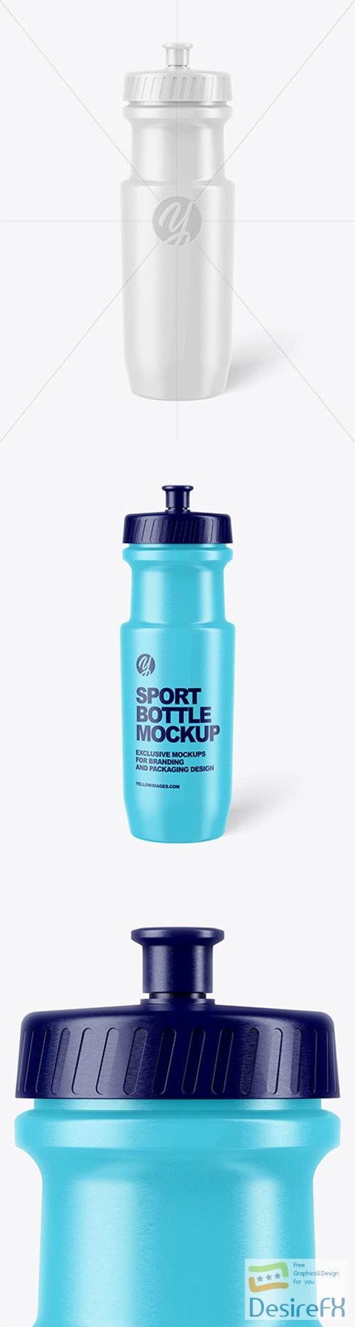 Glossy Sport Bottle Mockup 79234 TIF