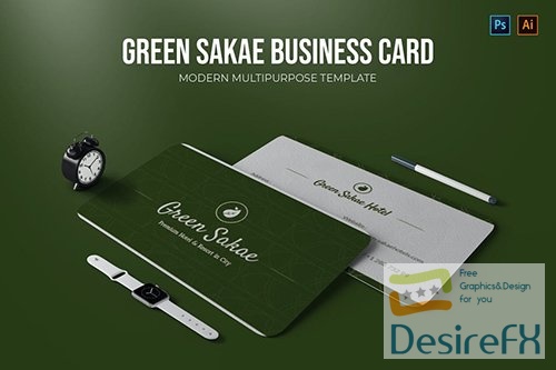 Green Sakae - Business Card