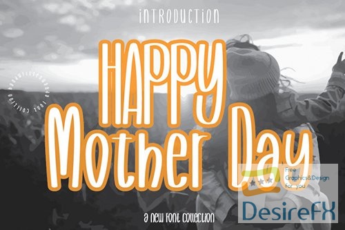 Happy Mother Day Font