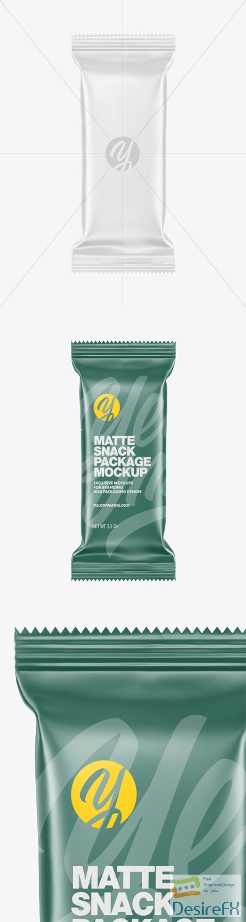 Matte Snack Package Mockup 78738 TIF