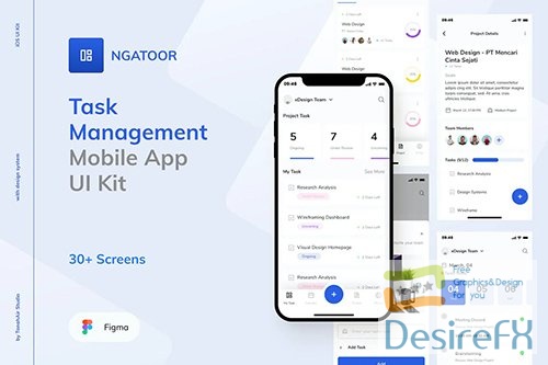 Ngatoor - Task Management UI Kit