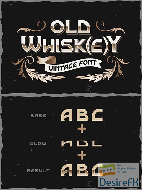 Old Whisk(e)y typeface 5937703