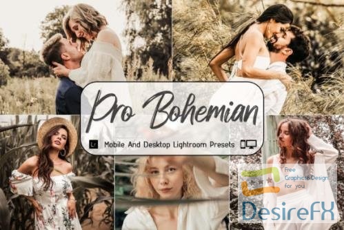 Pro Bohemian Mobile and Desktop Lightroom Presets