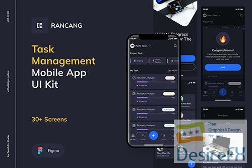 Rancang - Task Management UI Kit