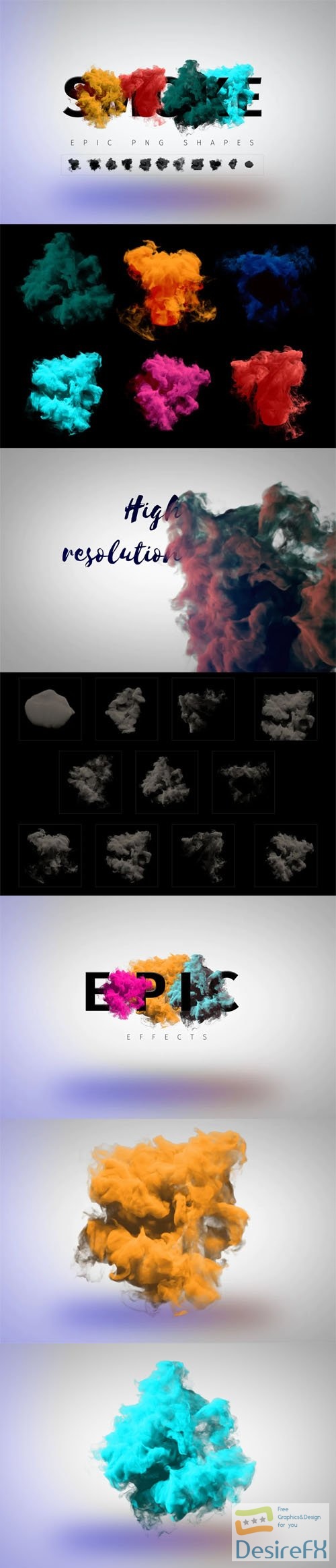 Smoke Effects Toolkit PSD Templates