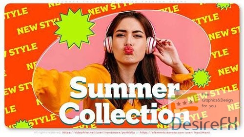 Summer Collection. Retro Style Fashion Promo 31482373