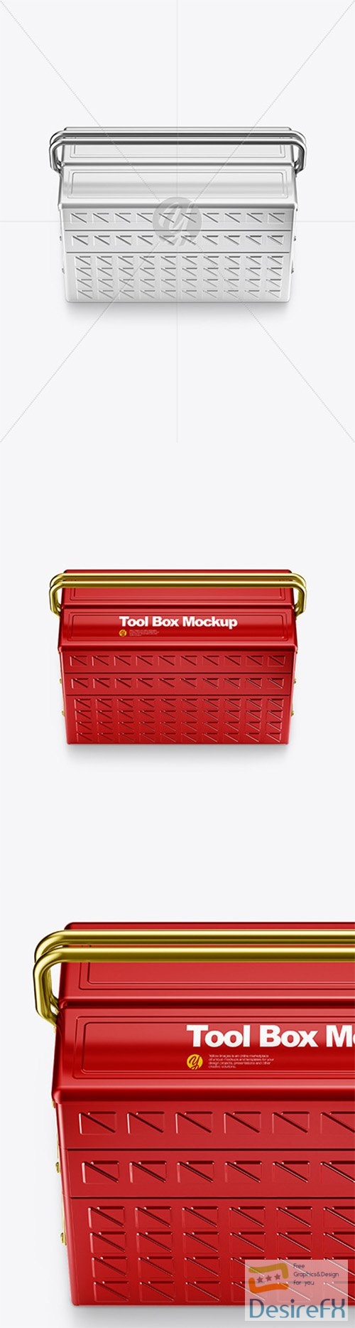 Tool Box Mockup - Front View (High-Angle Shot) 78731 TIF