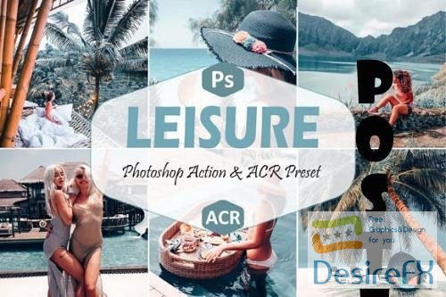 10 Leisure Photoshop Actions