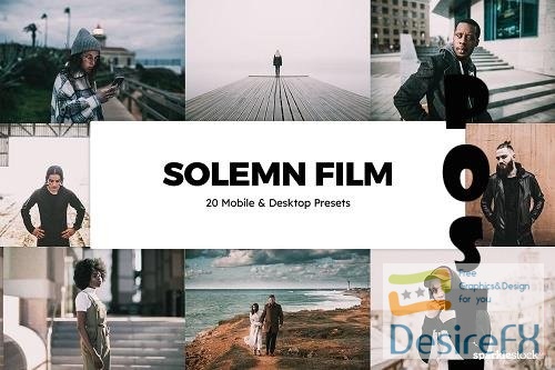 20 Solemn Film Lightroom Presets - 6175827