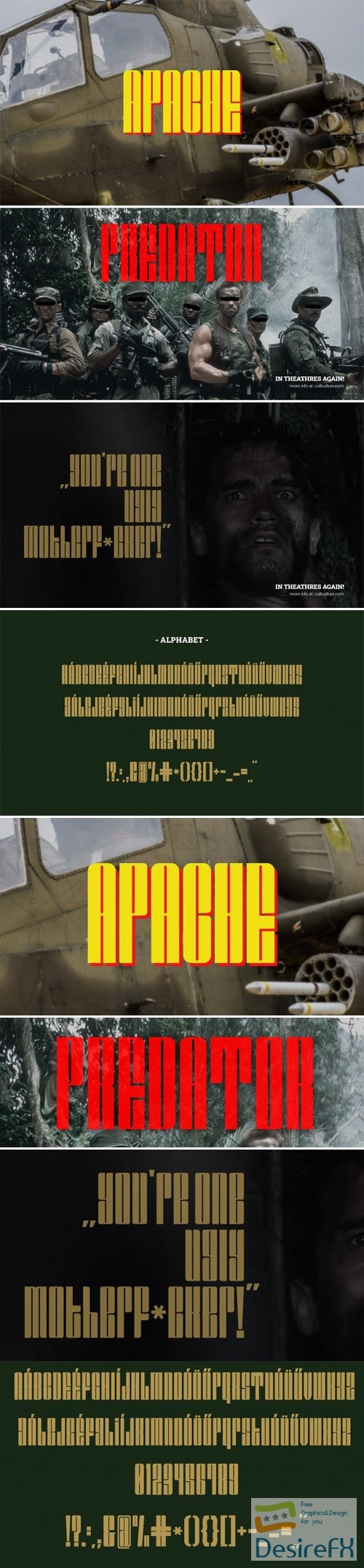 Apache Display Font