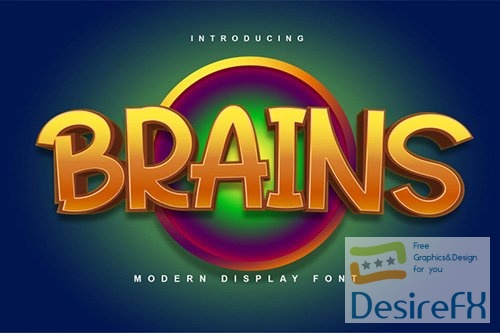 Brains Font