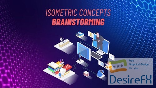 Brainstorming - Isometric Concept 31693628