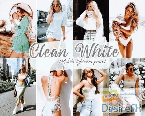 Clean White Lightroom Presets - 5858827