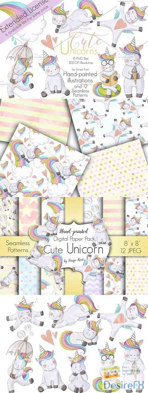 Cute Unicorns Collection - 1514069