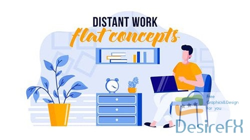 Distant work - Flat Concept 31441136
