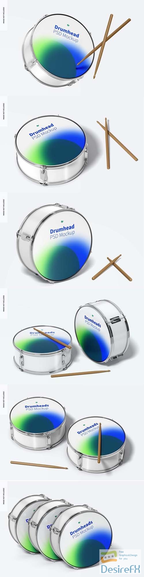 Drumhead mockup