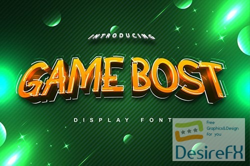 Game Bost Font