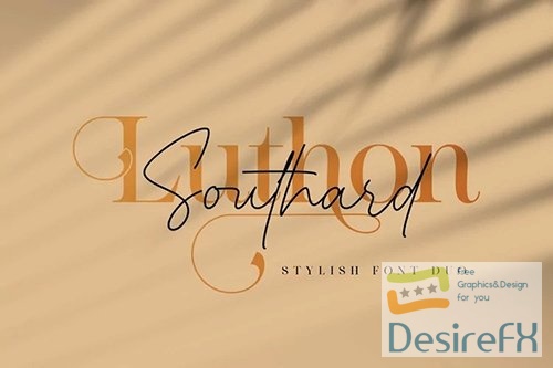 Luthon Southard Font Duo