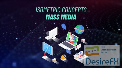 Mass Media - Isometric Concept 31693768