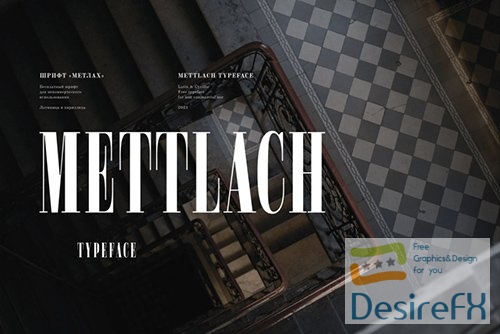 Mettlach Font