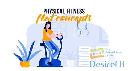 Physical Fitness - Flat Concept 31778012