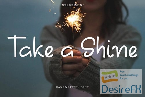 Take A Shine Font