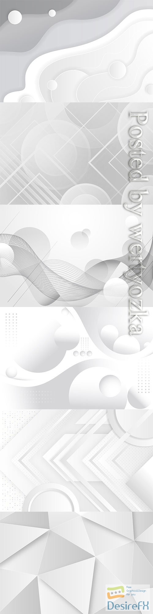 White abstract background style