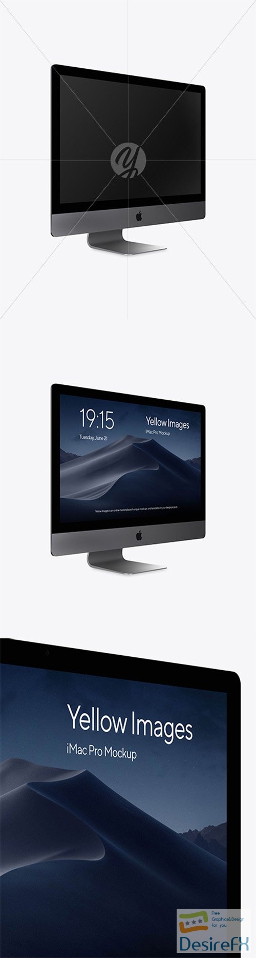 iMac Pro Space Gray Mockup 78987 TIF