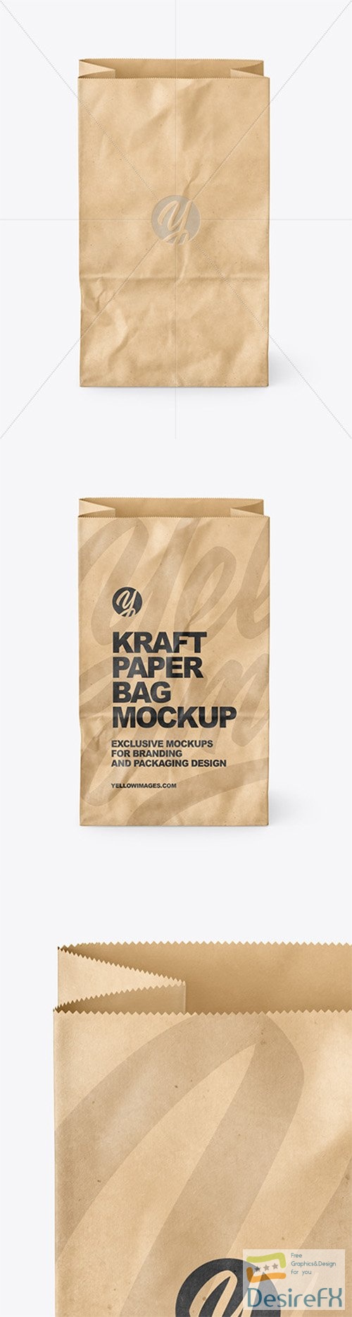 Kraft Paper Bag Mockup 80685 TIF